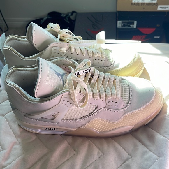 Off-White Other - Offwhite Jordan 4 Wms size 12/ Men size 10.5 (UA)
